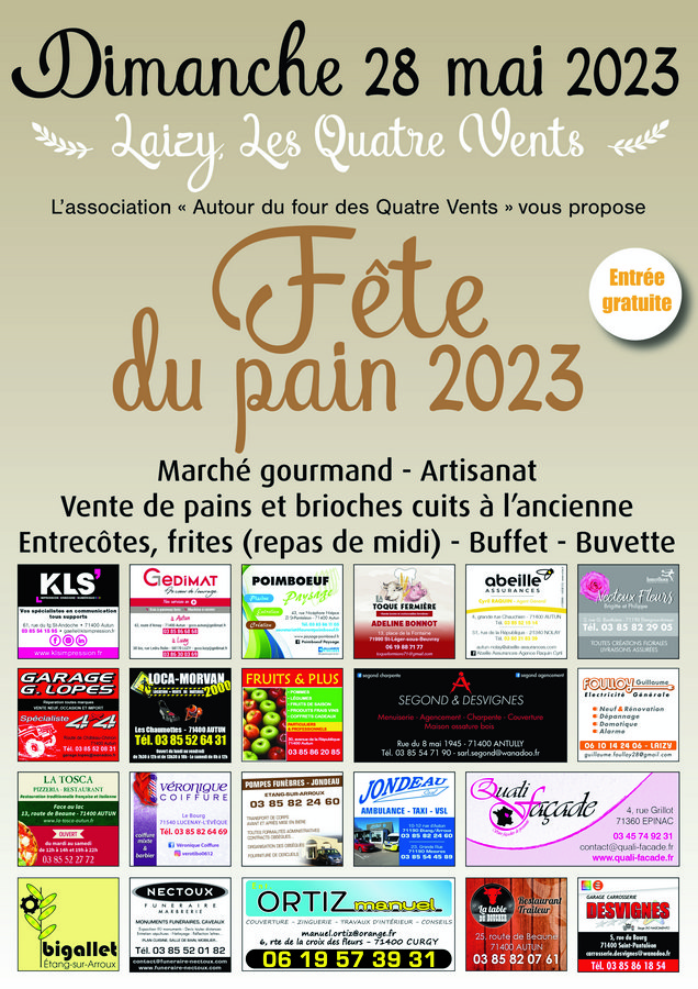 fête du pain Laizy