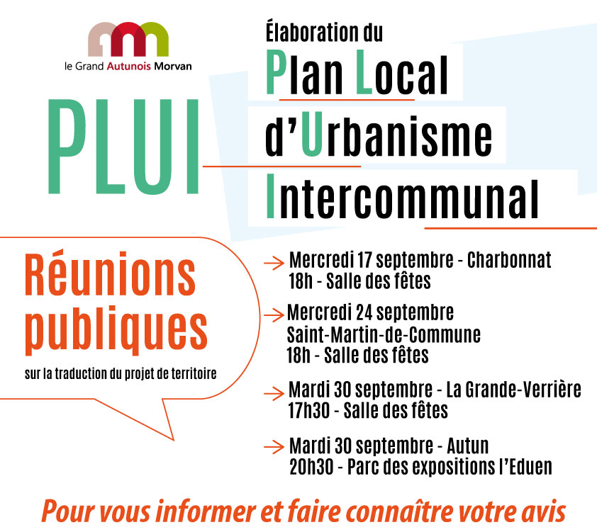 Réunion  Plan Local d'Urbansime Intercommunal