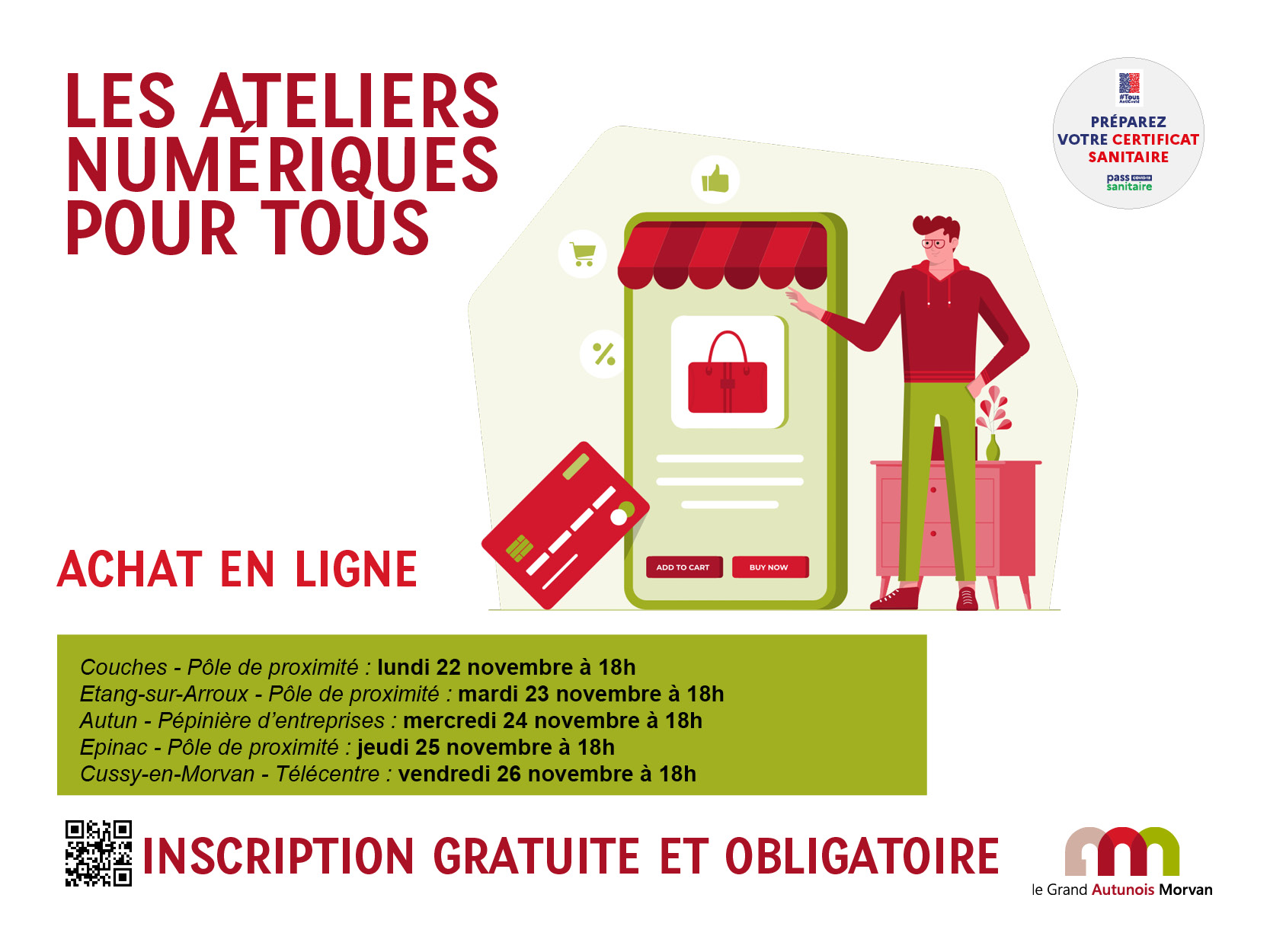 les ateliers numériques ACHAT EN LIGNE