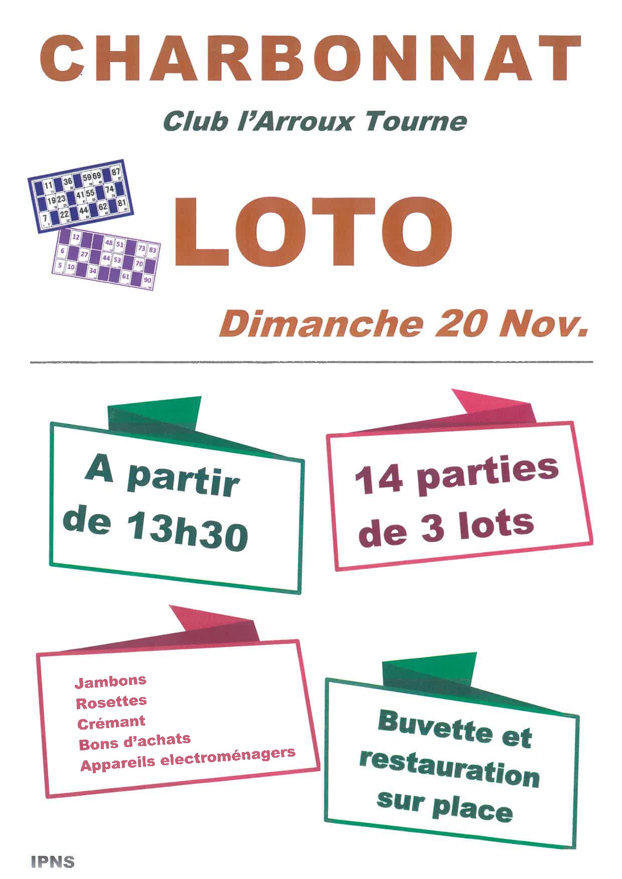 LOTO de Charbonnat