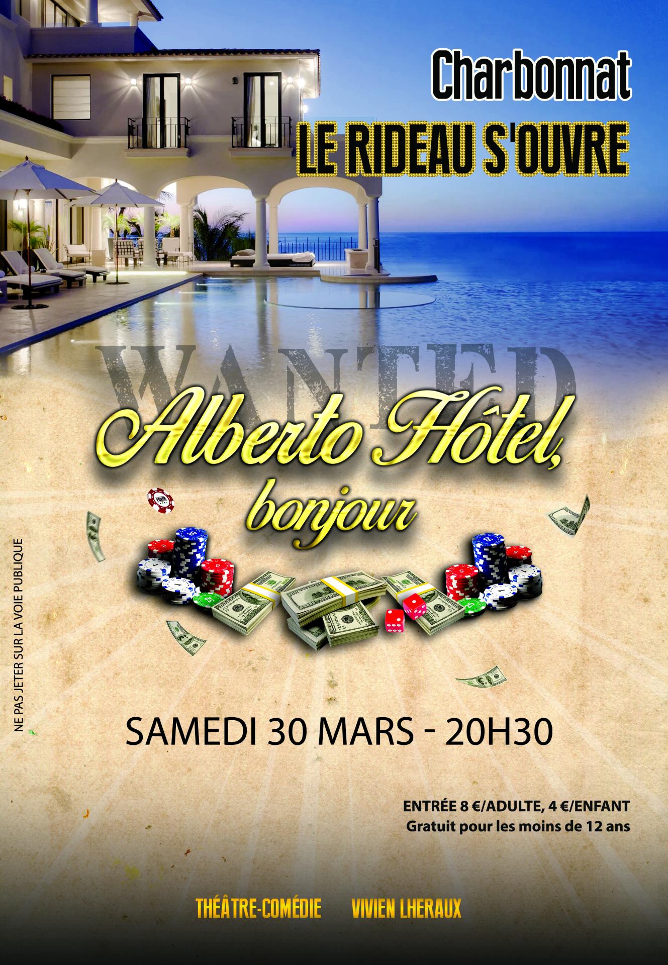 Théâtre "Alberto Hotel,bonjour"