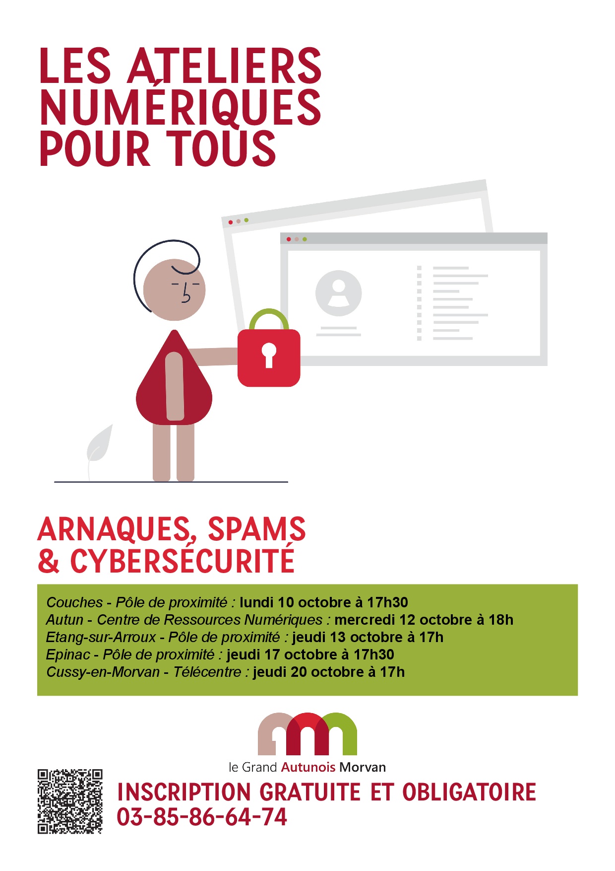 arnaques spams et cybersecurite