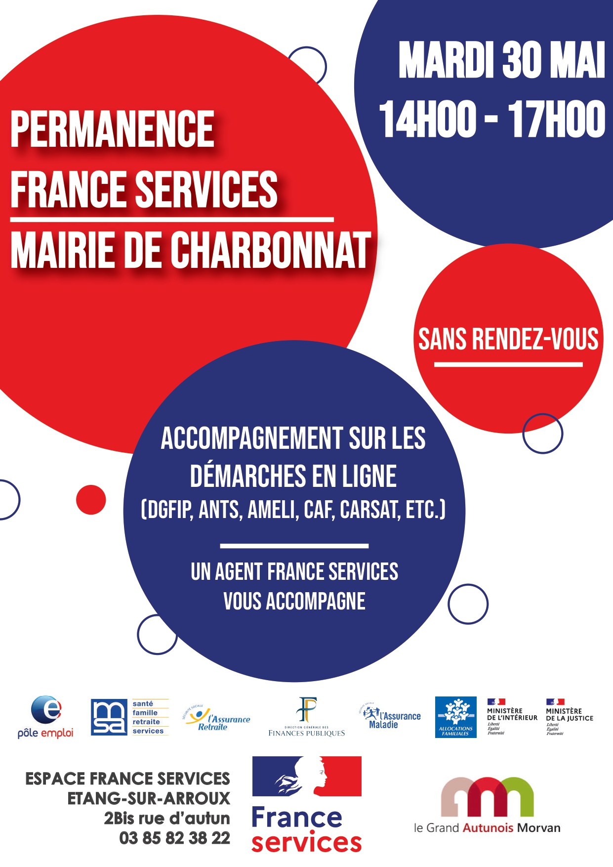 PERMANENCE FRANCE SERVICES ETANG SUR ARROUX