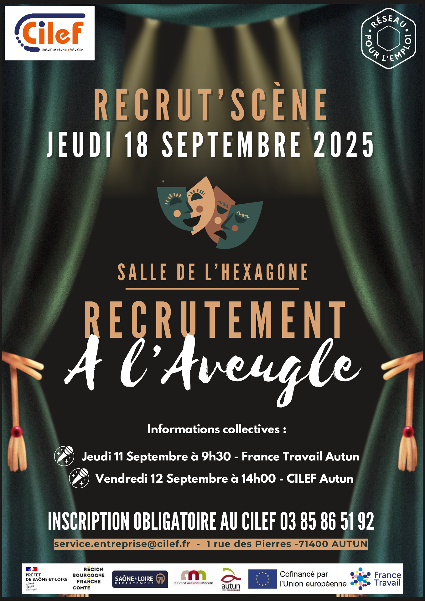 RECRUTEMENT A L'AVEUGLE - CILEF