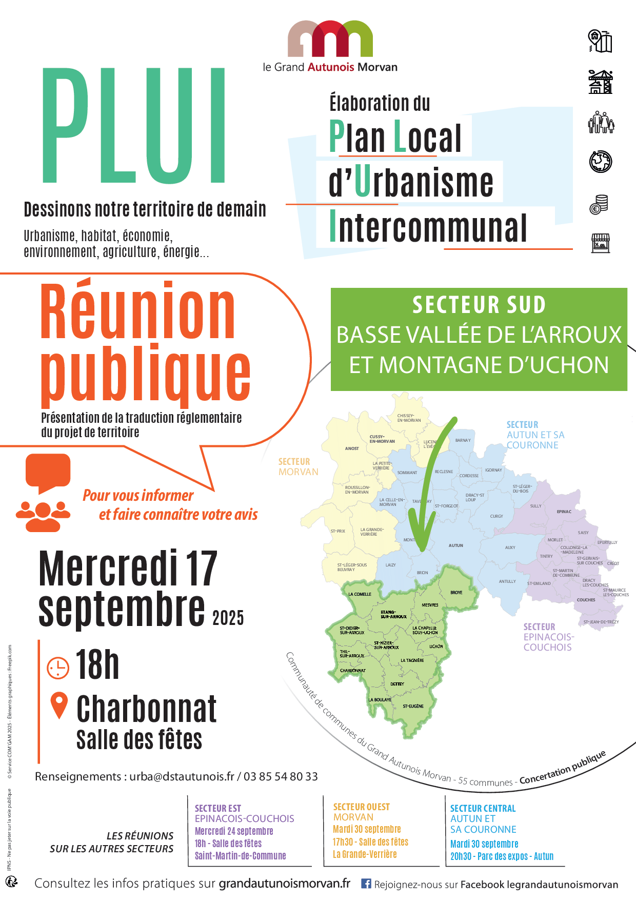 réunion publique PLUI GAM - 17 septembre Charbonnat