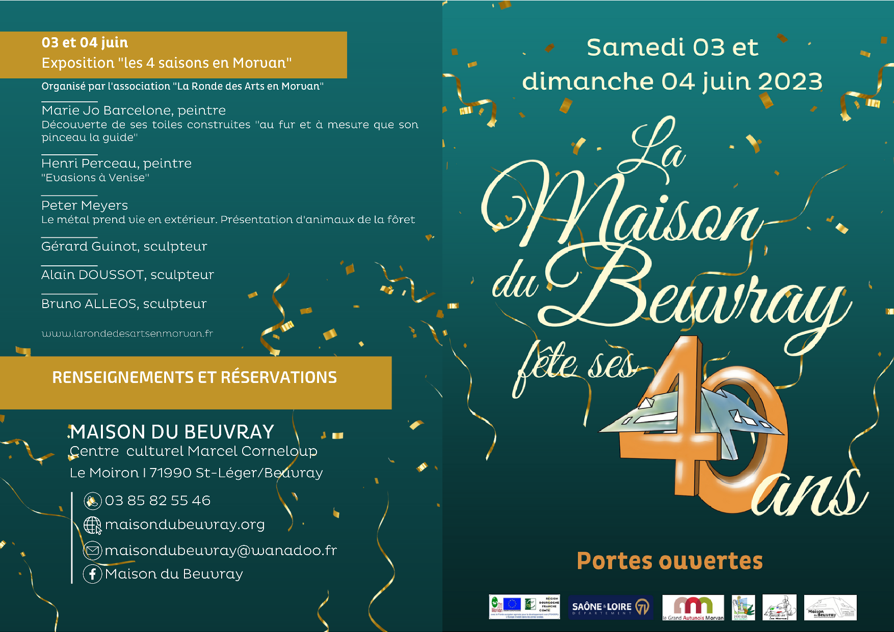 Maison du Beuvray 40 ans